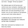 I know everything - My password 
