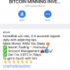 Bitcoin Minning Investments 