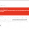 Extortion email