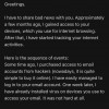 Email scam
