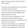 Email scam