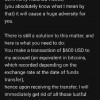 Blackmail/ransom